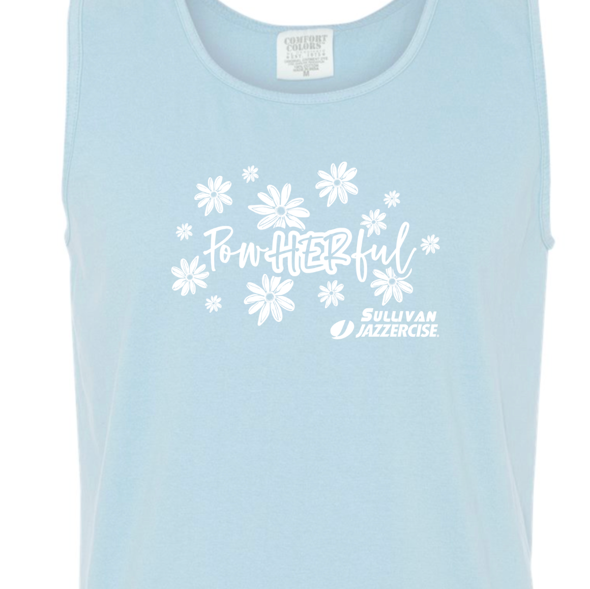 PowHERful Jazzercise Tank - Comfort Colors
