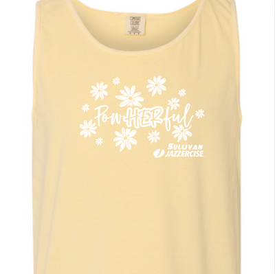 PowHERful Jazzercise Tank - Comfort Colors