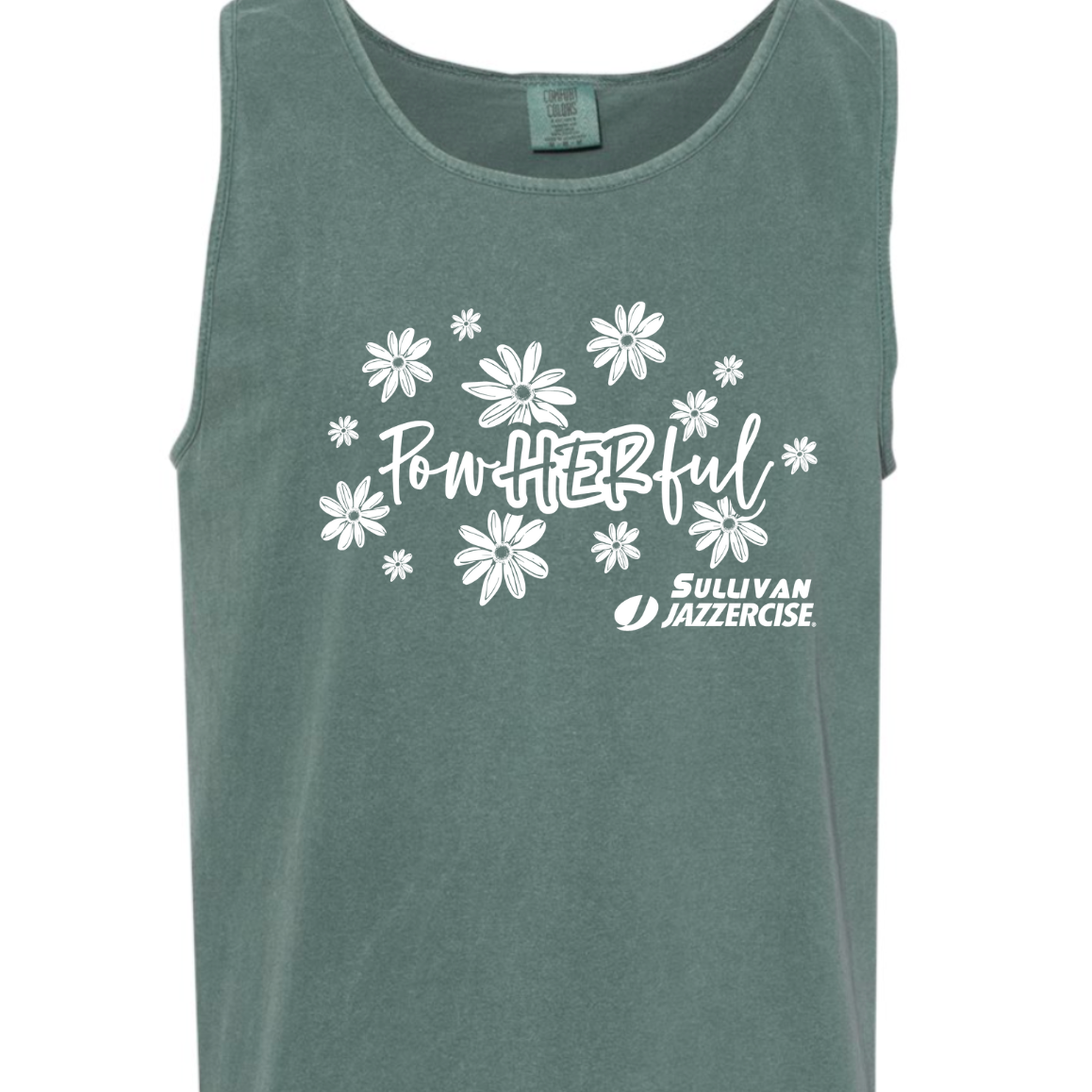 PowHERful Jazzercise Tank - Comfort Colors