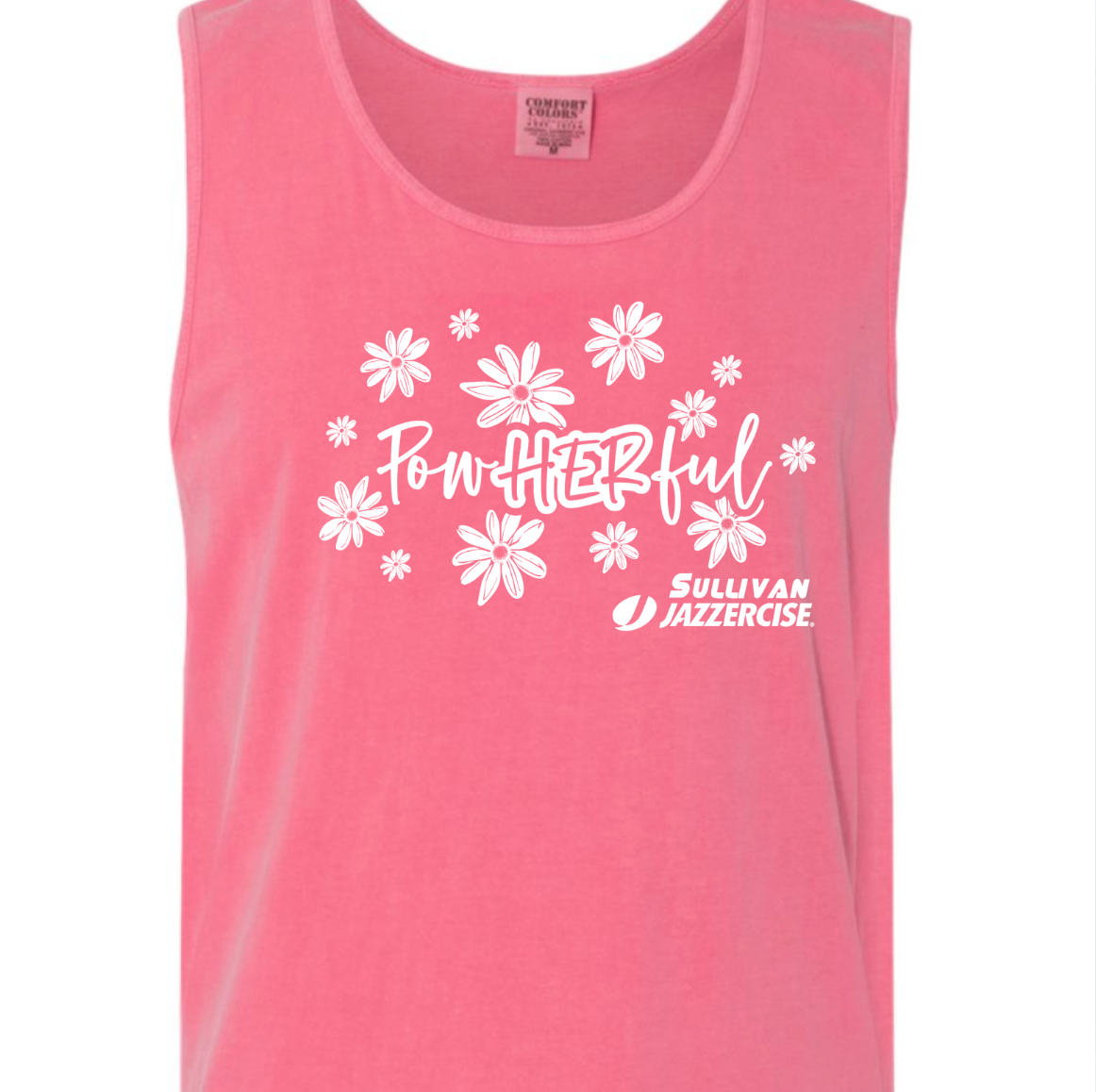 PowHERful Jazzercise Tank - Comfort Colors