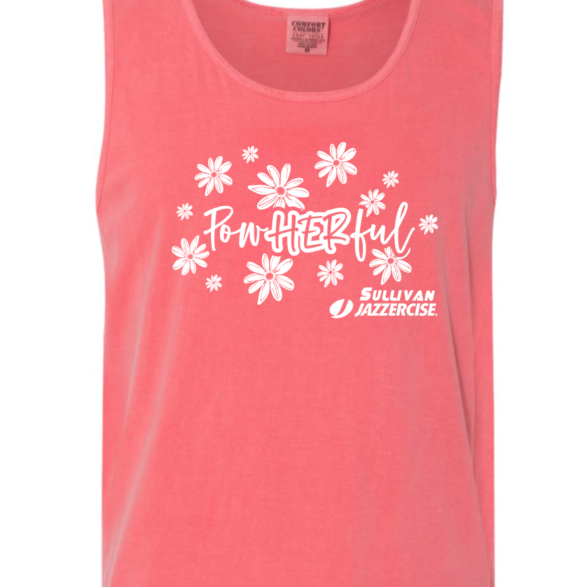 PowHERful Jazzercise Tank - Comfort Colors
