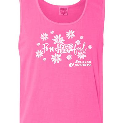 PowHERful Jazzercise Tank - Comfort Colors