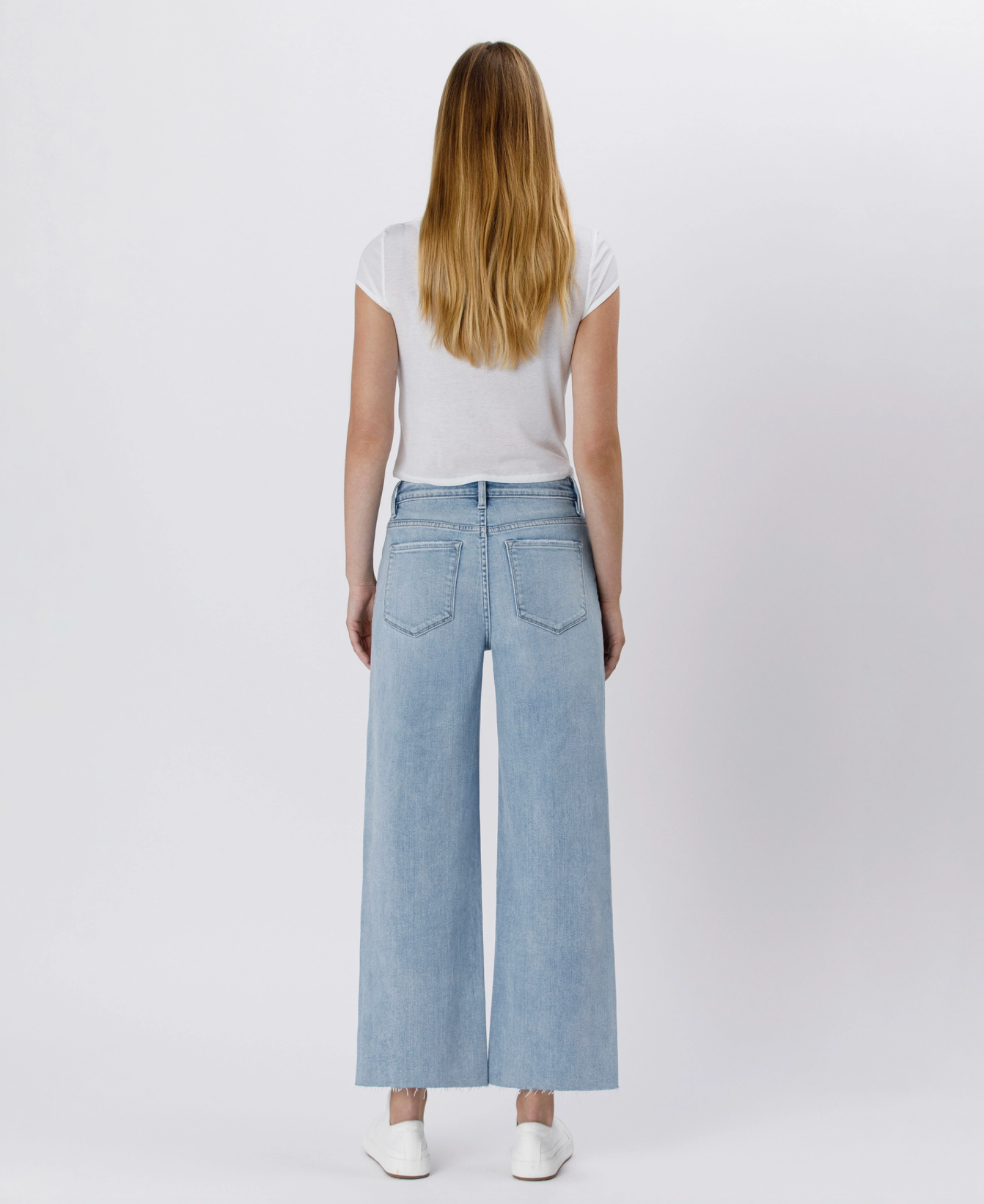 Vervet - High Rise Wide Leg Jeans