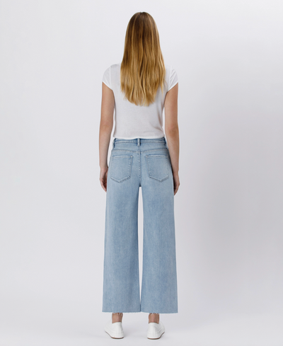 Vervet - High Rise Wide Leg Jeans