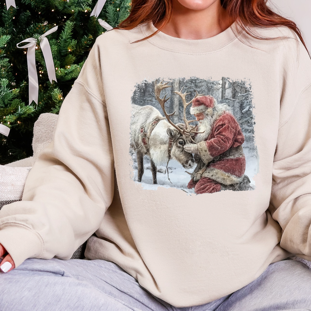 Vintage Christmas Crewneck Sweatshirt