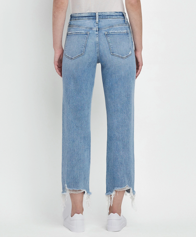 Vervet - High Rise Regular Straight Jeans