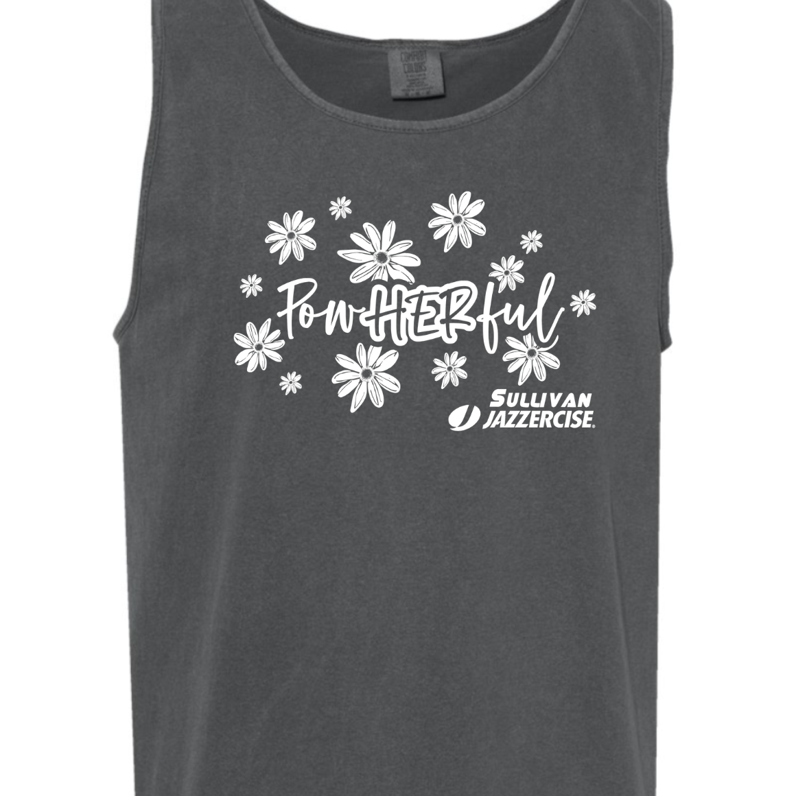 PowHERful Jazzercise Tank - Comfort Colors